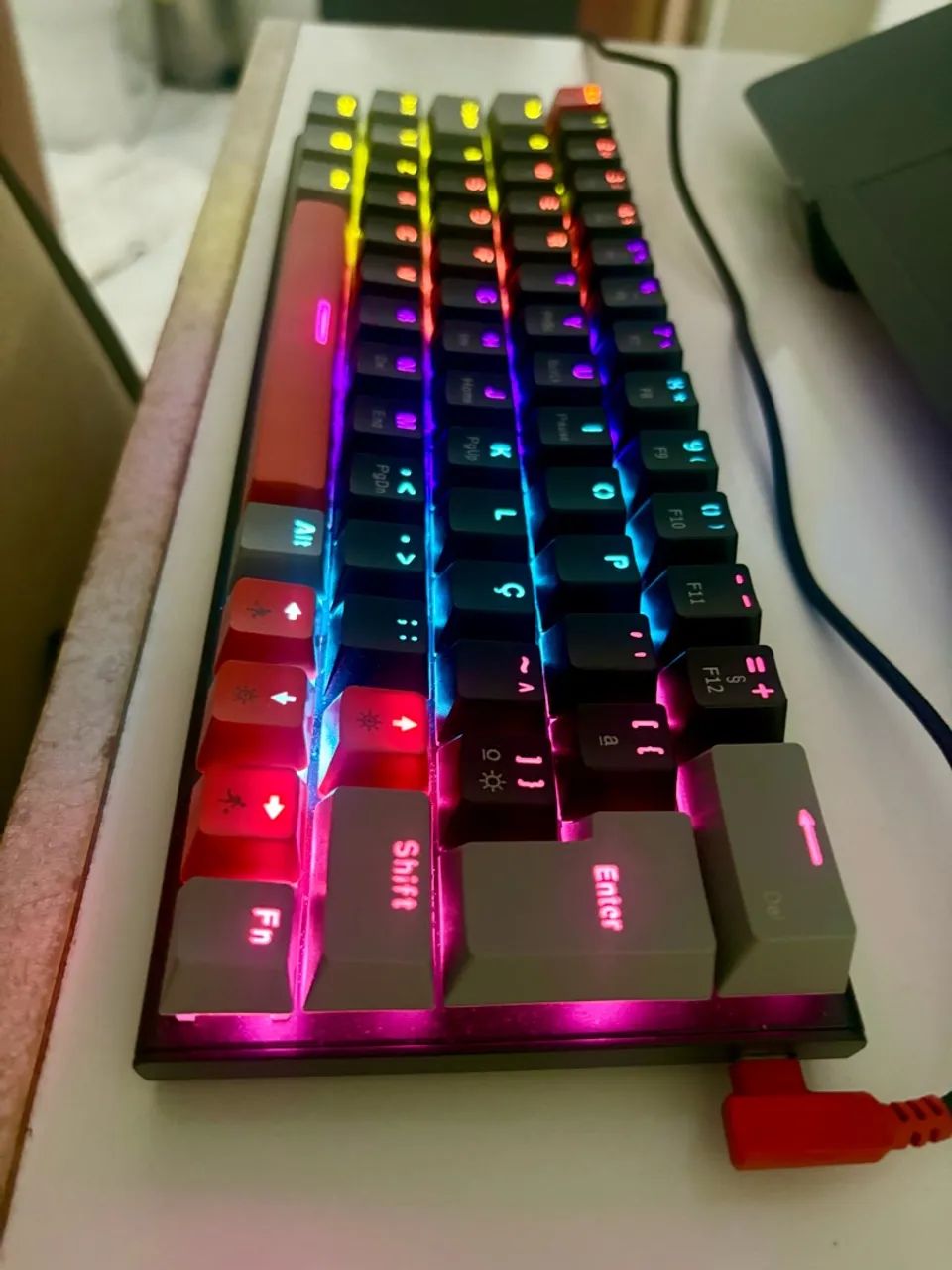 Teclado gamer com fio  - Foto 2