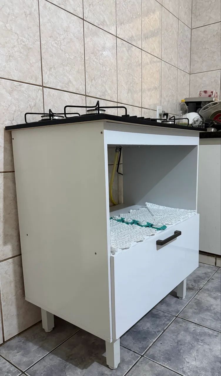 Fogão Cooktop 5 bocas com móvel  - Foto 3