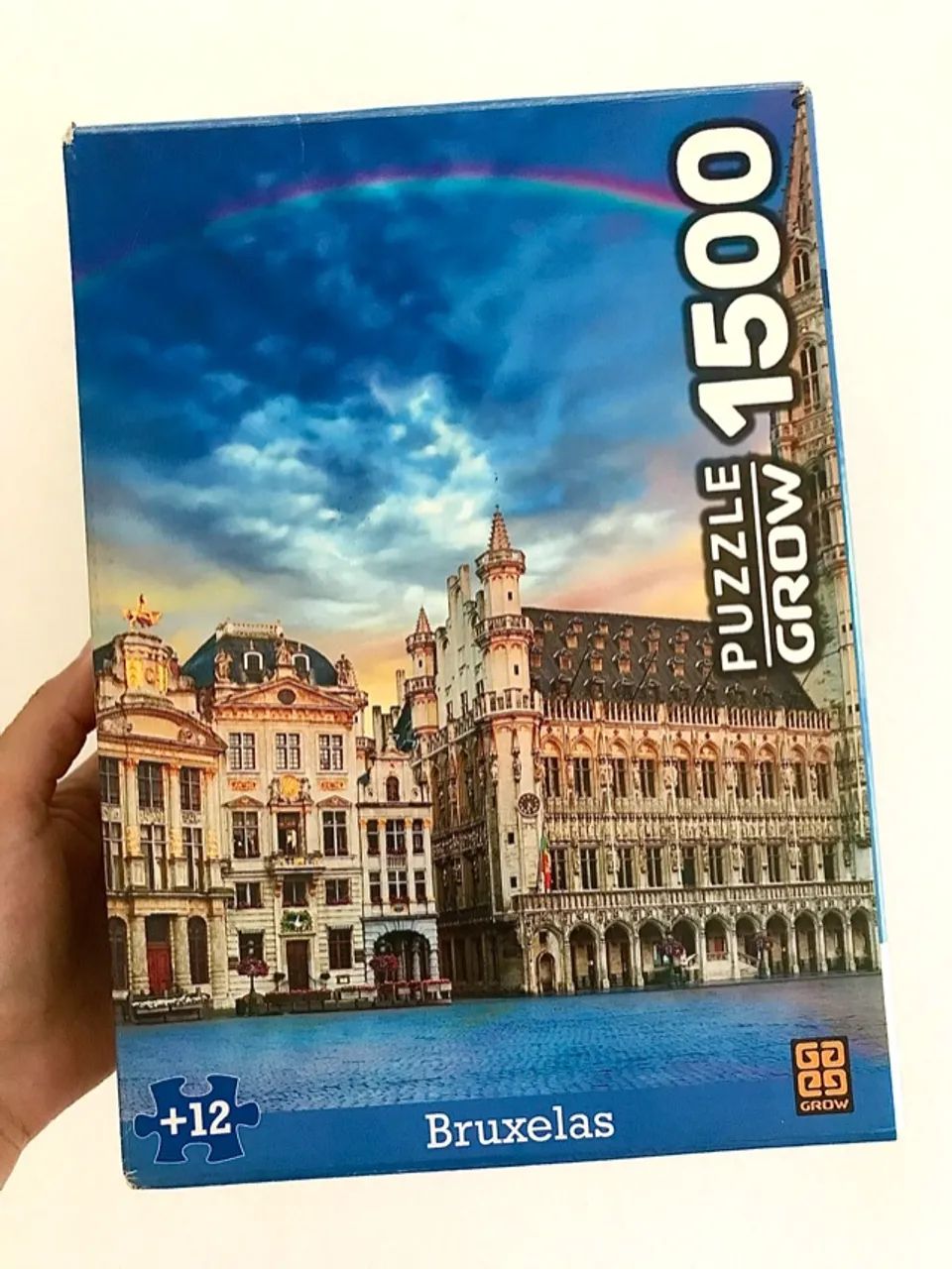 Quebra-cabeças Grow Bruxelas 1500