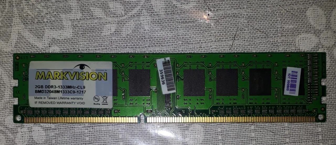 Modulo 2gb DDR3