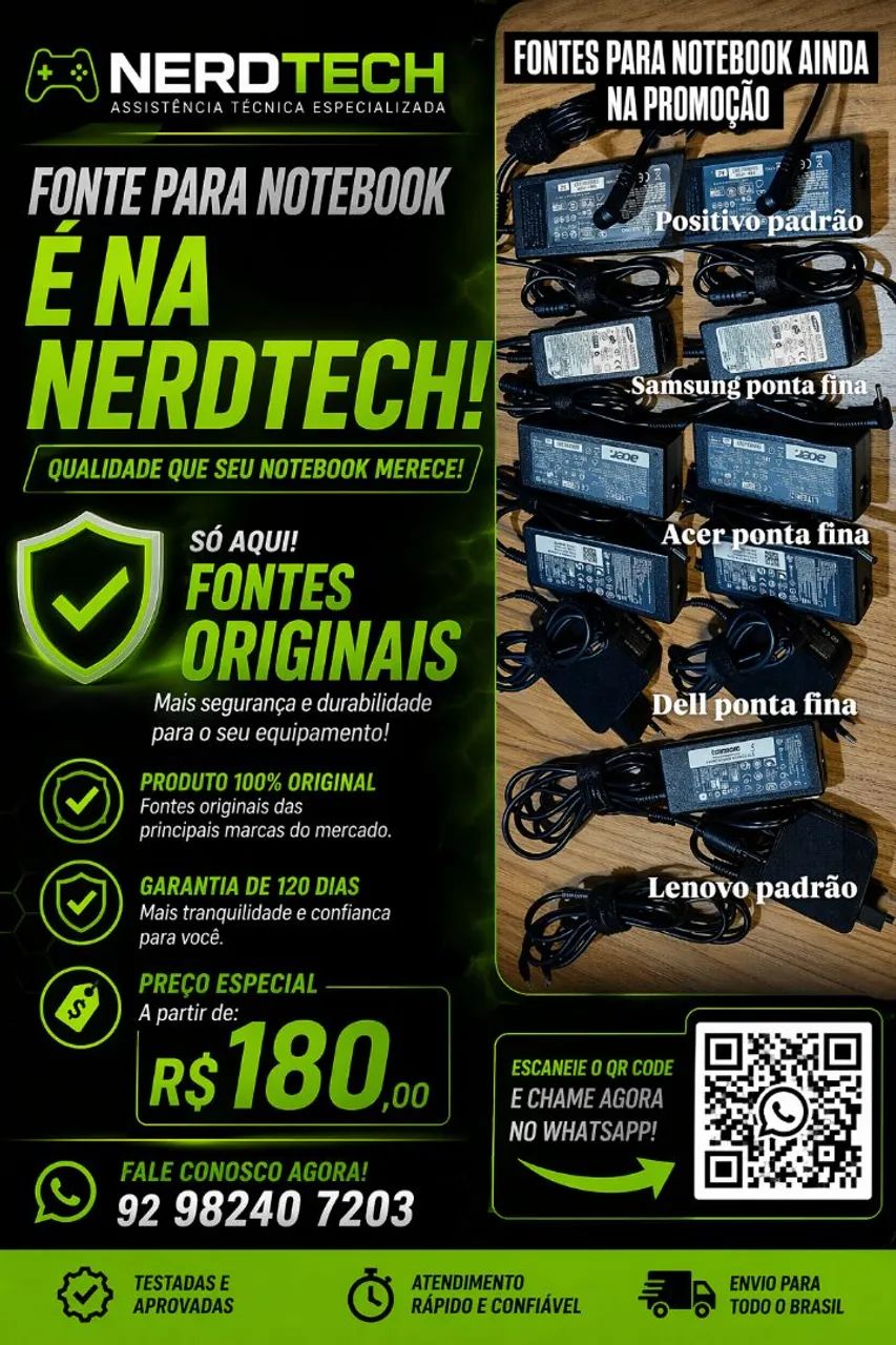 Assistência Técnica de Notebooks multimarcaS em domicílio - Foto 4