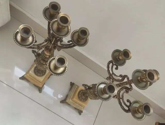 Castiçal vintage (apenas retirada) - Foto 2