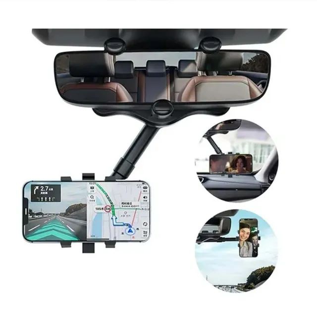 Suporte de Celular para Retrovisor Carro - Foto 2