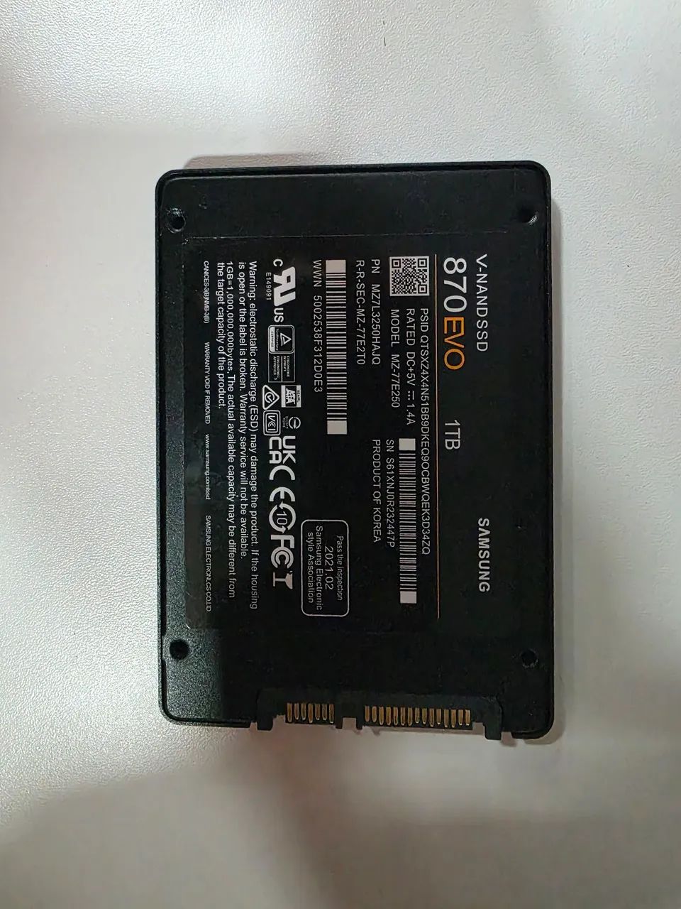 SSD Samsung 1TB, zerado e com garantia!  - Foto 3