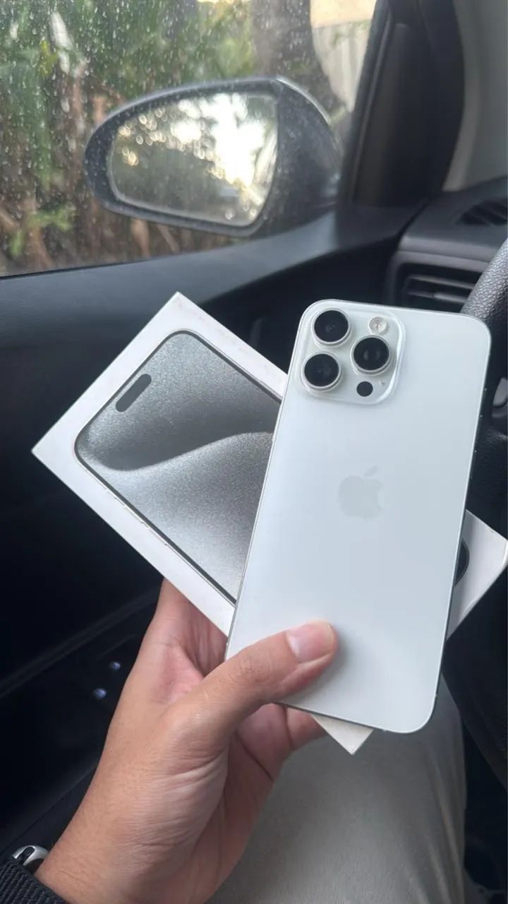 15 pro max 256 impecável 