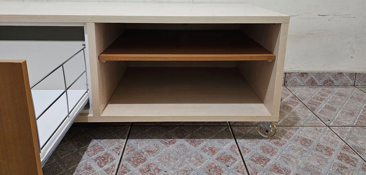 Recamier rack com rodízios feito em marcenaria  - Foto 2