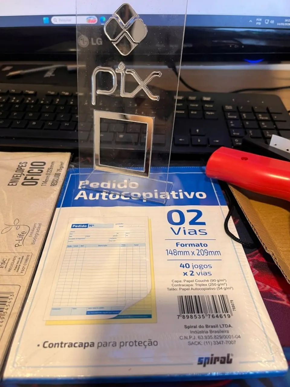 Kit Caixa e Controle de Vendas (7 Itens) - Foto 4