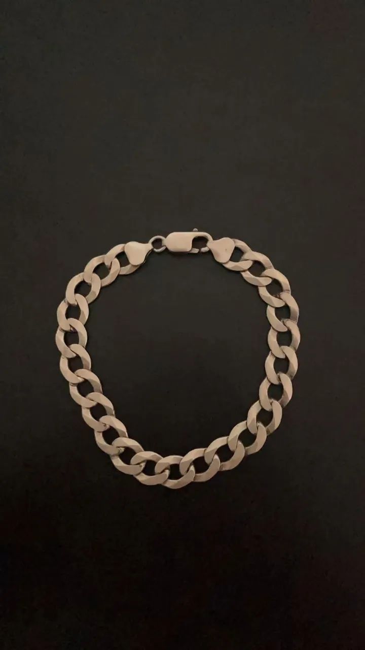 CORDÃO + PULSEIRA PRATA 925 - Foto 3