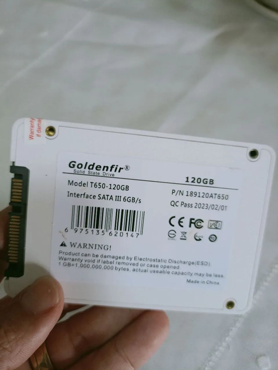 HD SSD 120 gigas  - Foto 2