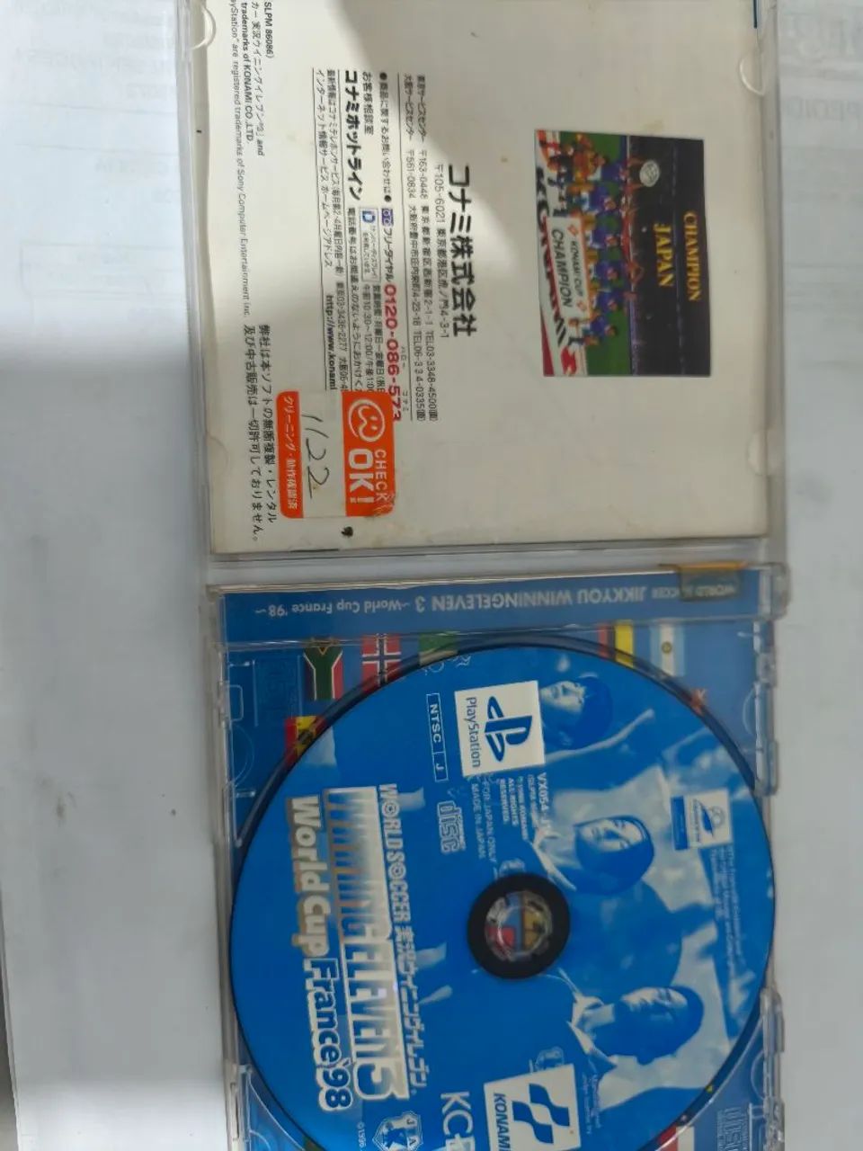 Winning eleven 3 World Cup 98 Ps1 - Foto 3
