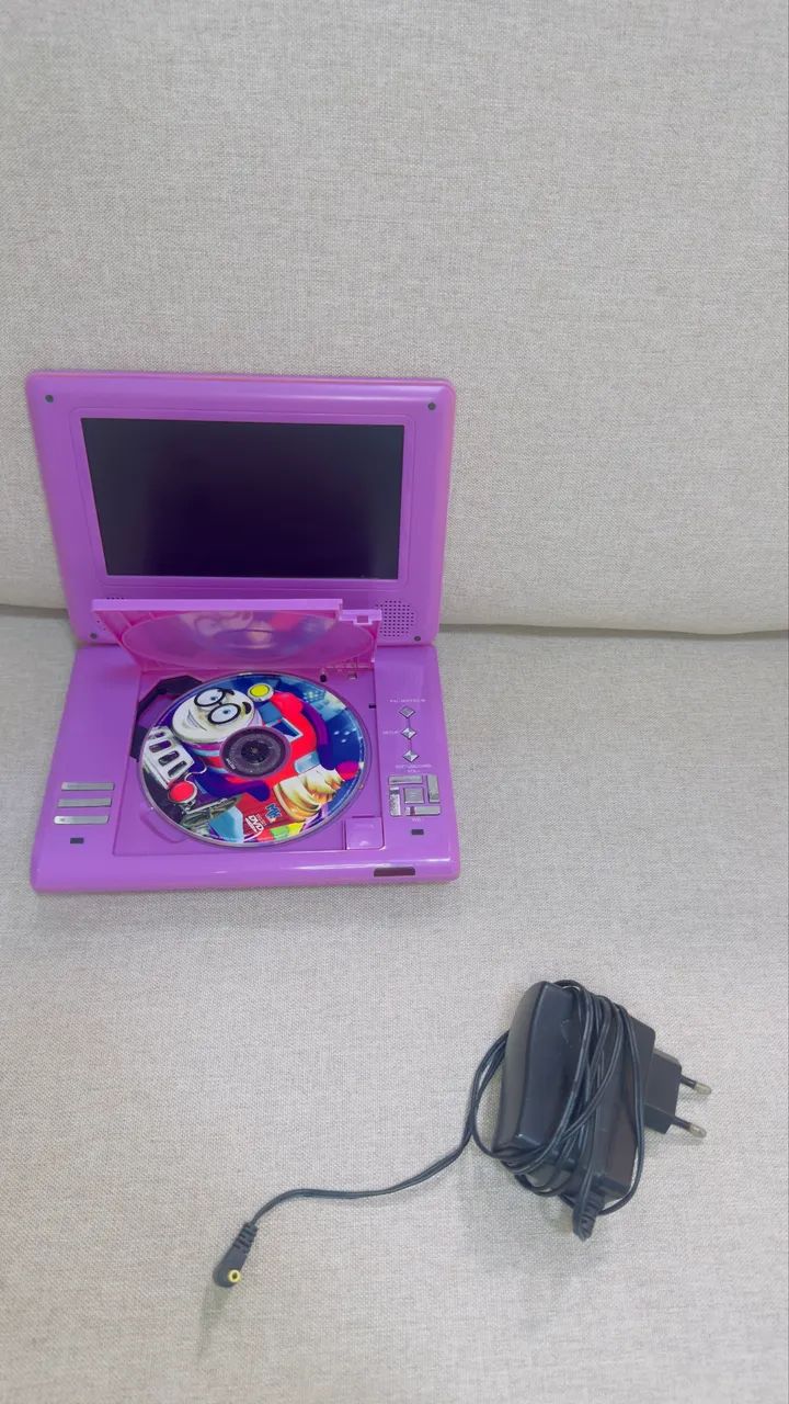 Lenox sound mini toca CD e DVD infantil - Foto 4