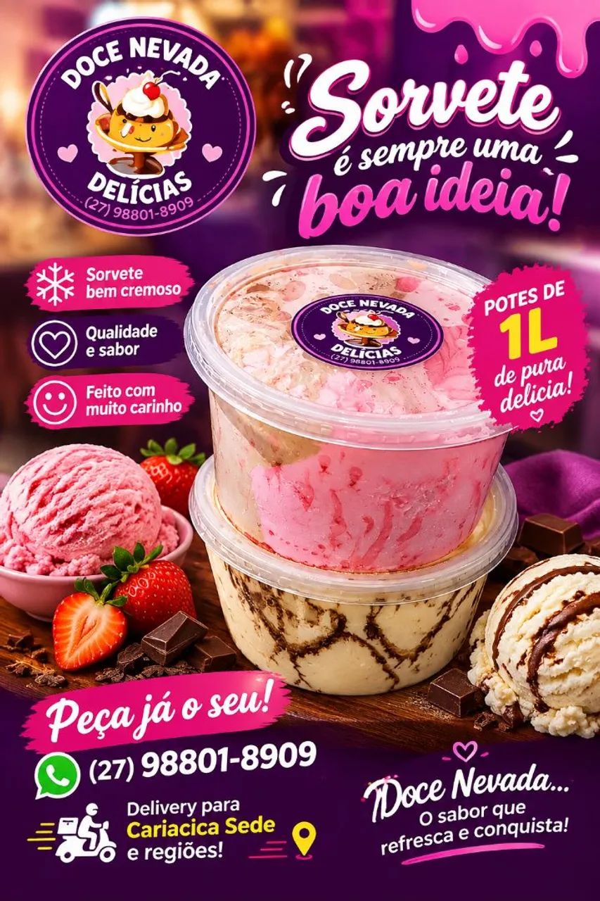 Sorvetes e Açaí  - Foto 4