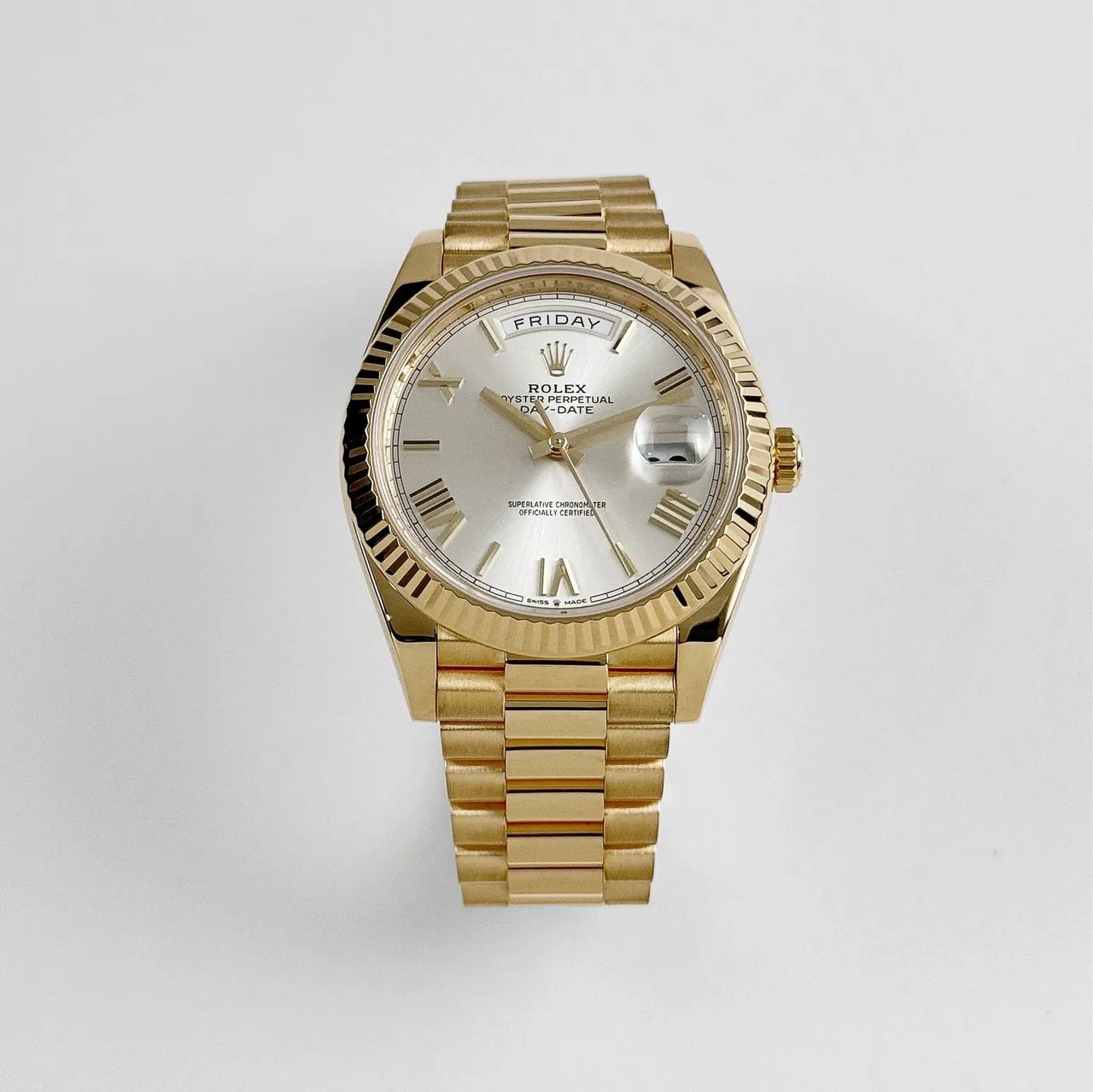 Relógio automático dourado rolex daydate novo - Foto 2