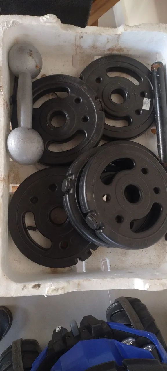 Vendo peso para musculação  - Foto 3