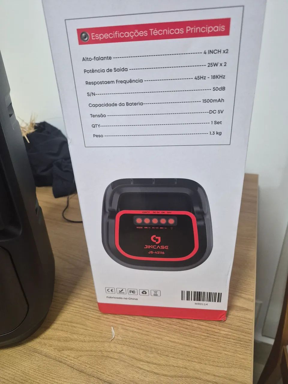 CAIXA DE SOM MULTIMIDIA RGB - Foto 3