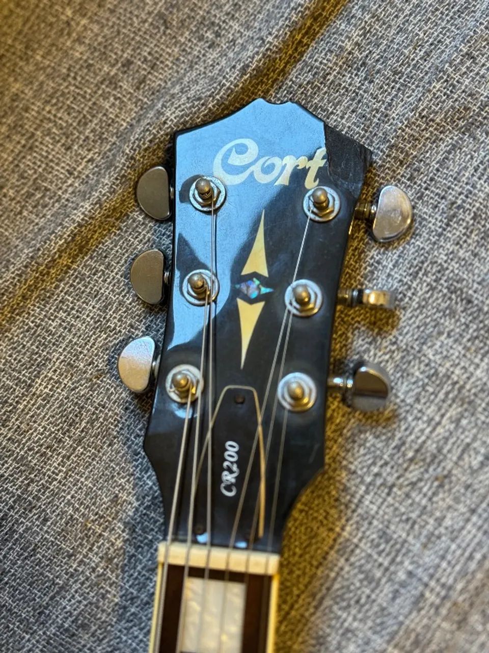 Cort CR200 Black - Regulada por luthier - Elixir .010 - Foto 4