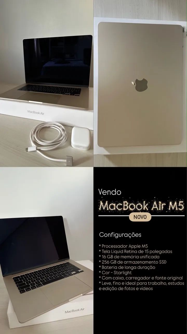 Mac book Air M5 novo  - Foto 4