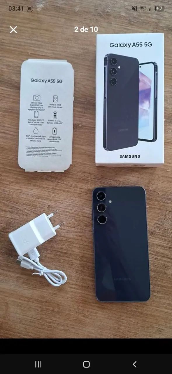 Vendo celular Samsung A55 5G 256G - Foto 2