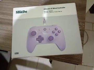 controle 8bitdo com fio - Foto 4