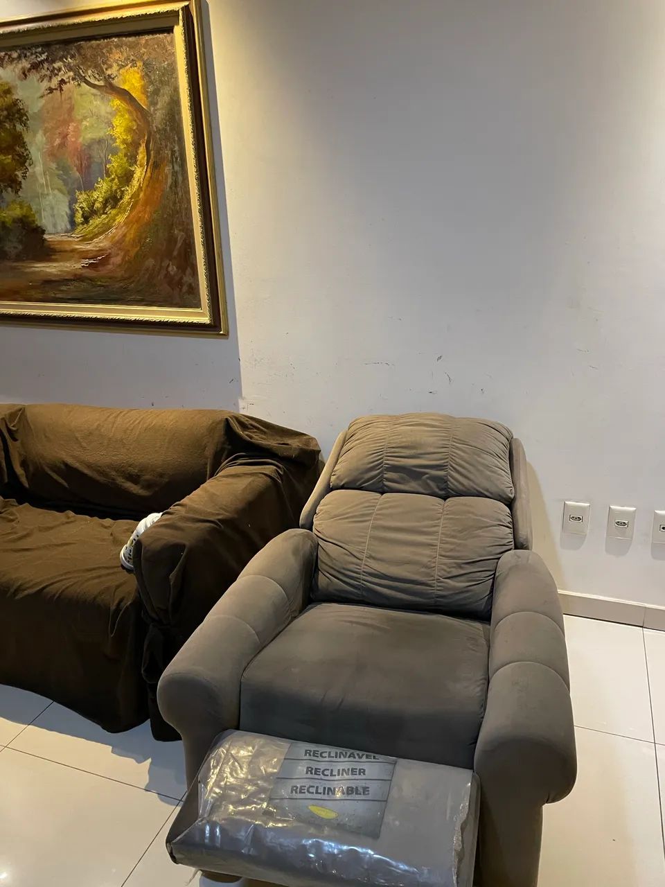 Poltrona Reclinável - Muito confortável | Excelente estado - Foto 2