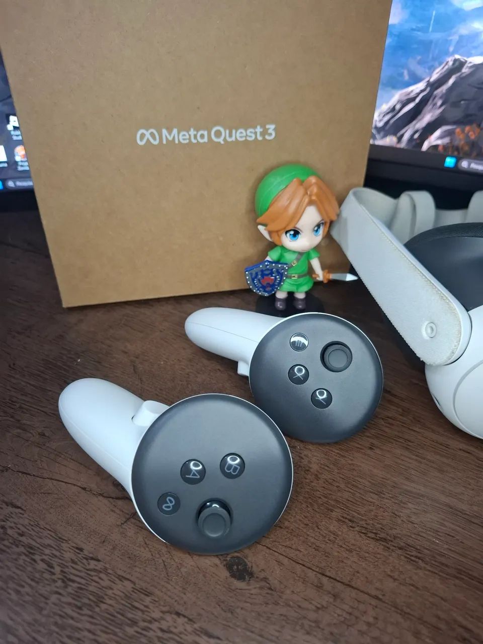 Meta Quest 3 - óculos de realidade virtual e mista - Foto 2