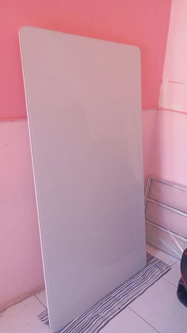 Tampo de mesa retangular  com vidro  - Foto 3