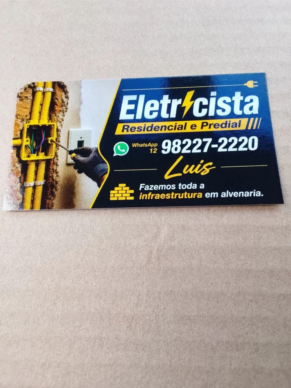 Eletricista  residencial e predial 
