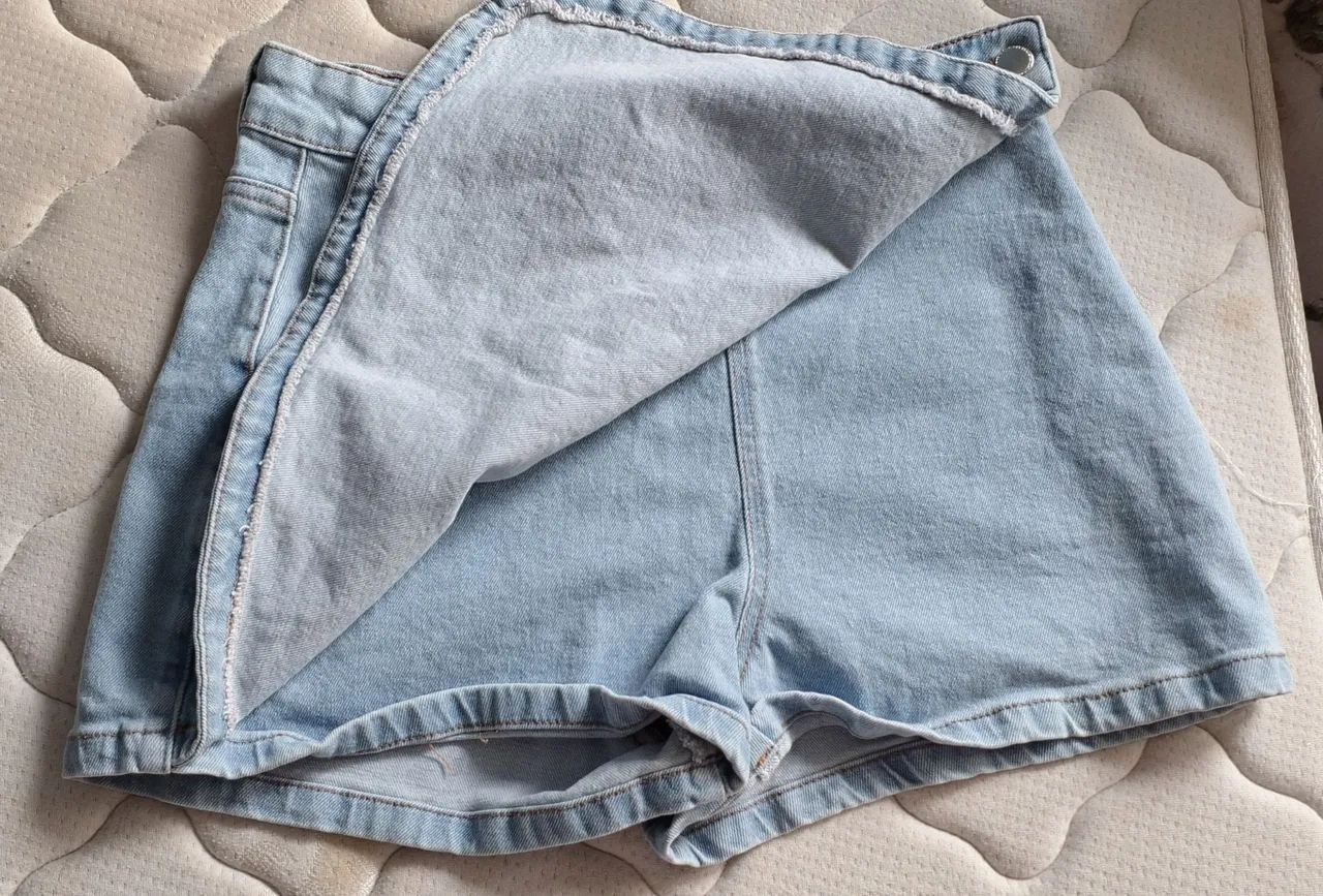 short saia jeans tam. 38 - Foto 2