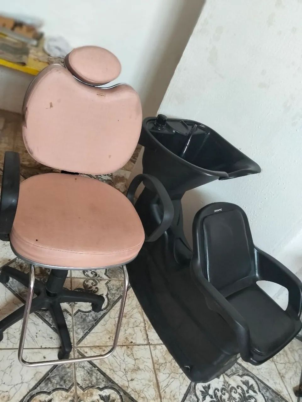 Vendo lavatório e cadeira cabeleireiro em ótimo estado  - Foto 3