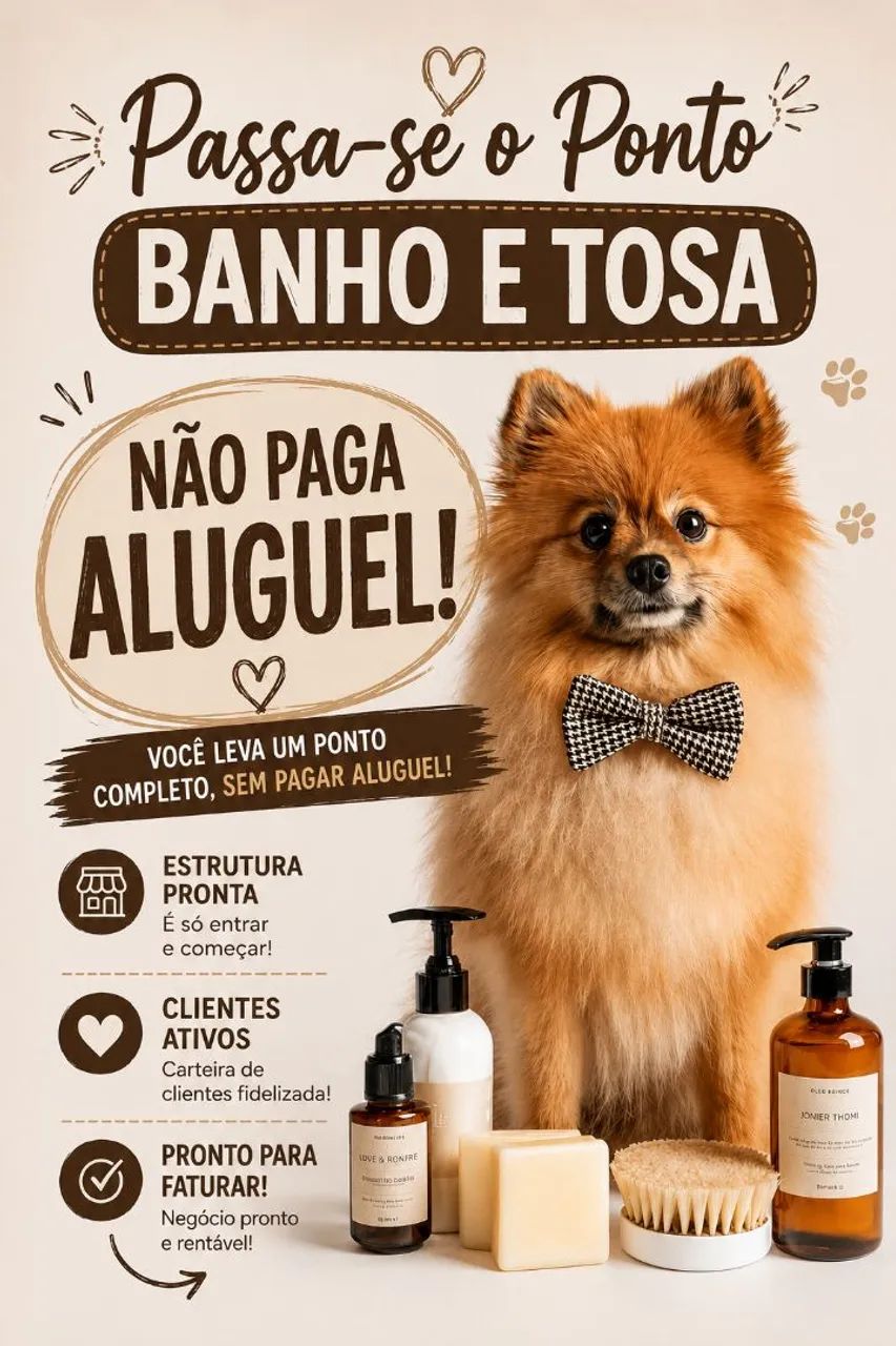 Equipamentos Banho e tosa 