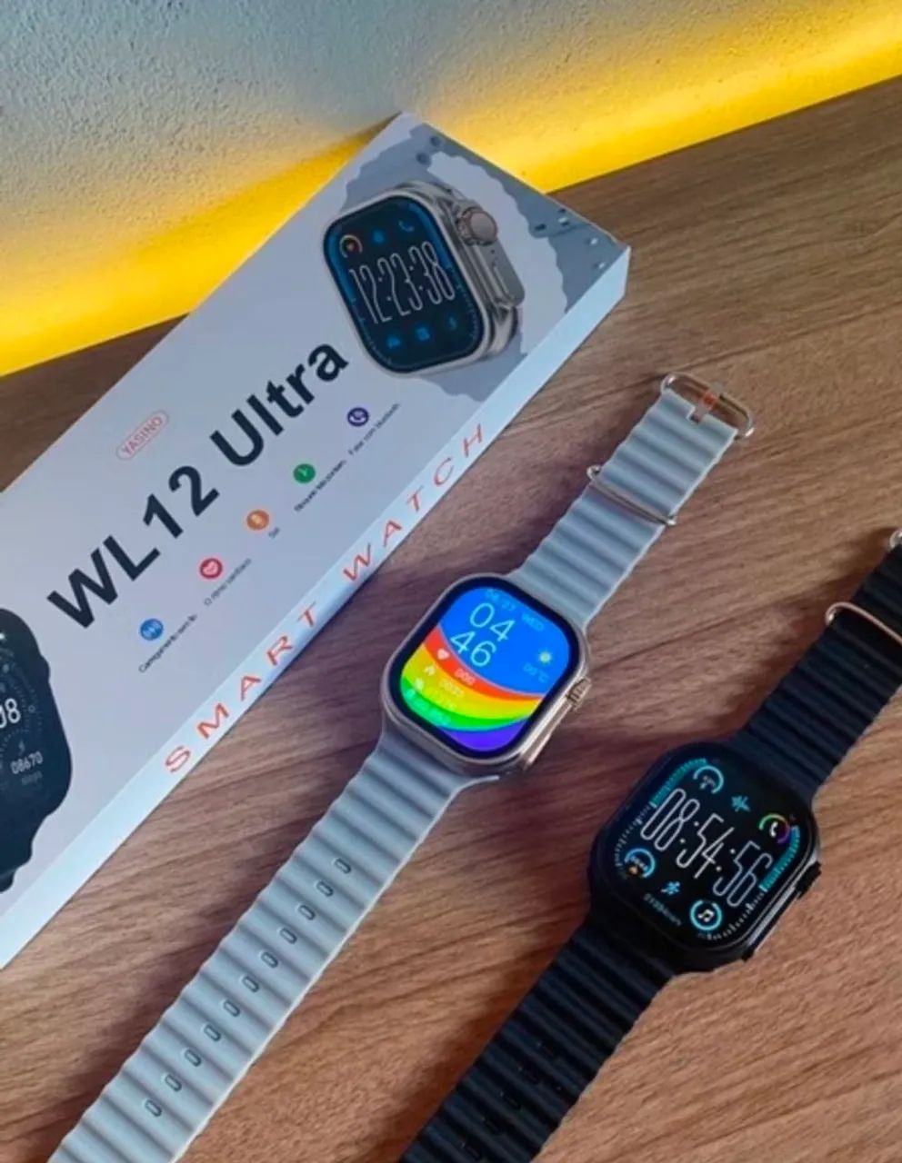 Smartwatch ultra com pulseira Extra  - Foto 4