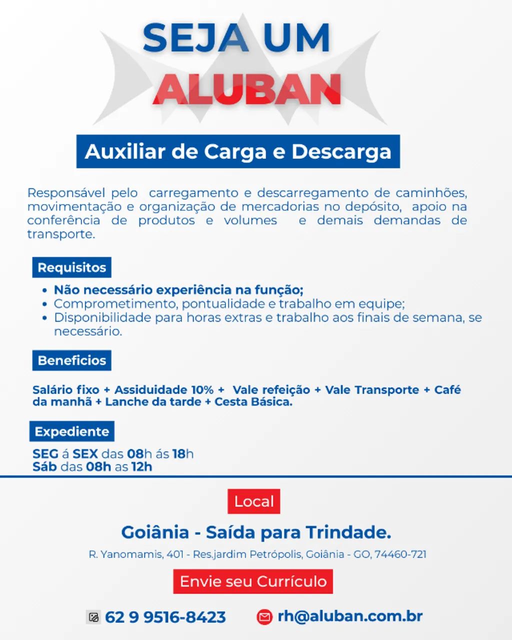 Ajudante de Carga e Descarga
