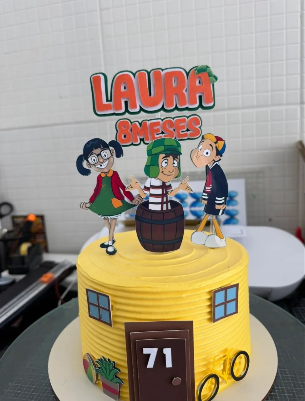 TOPOS DE BOLO PERSONALIZADOS! - Foto 3