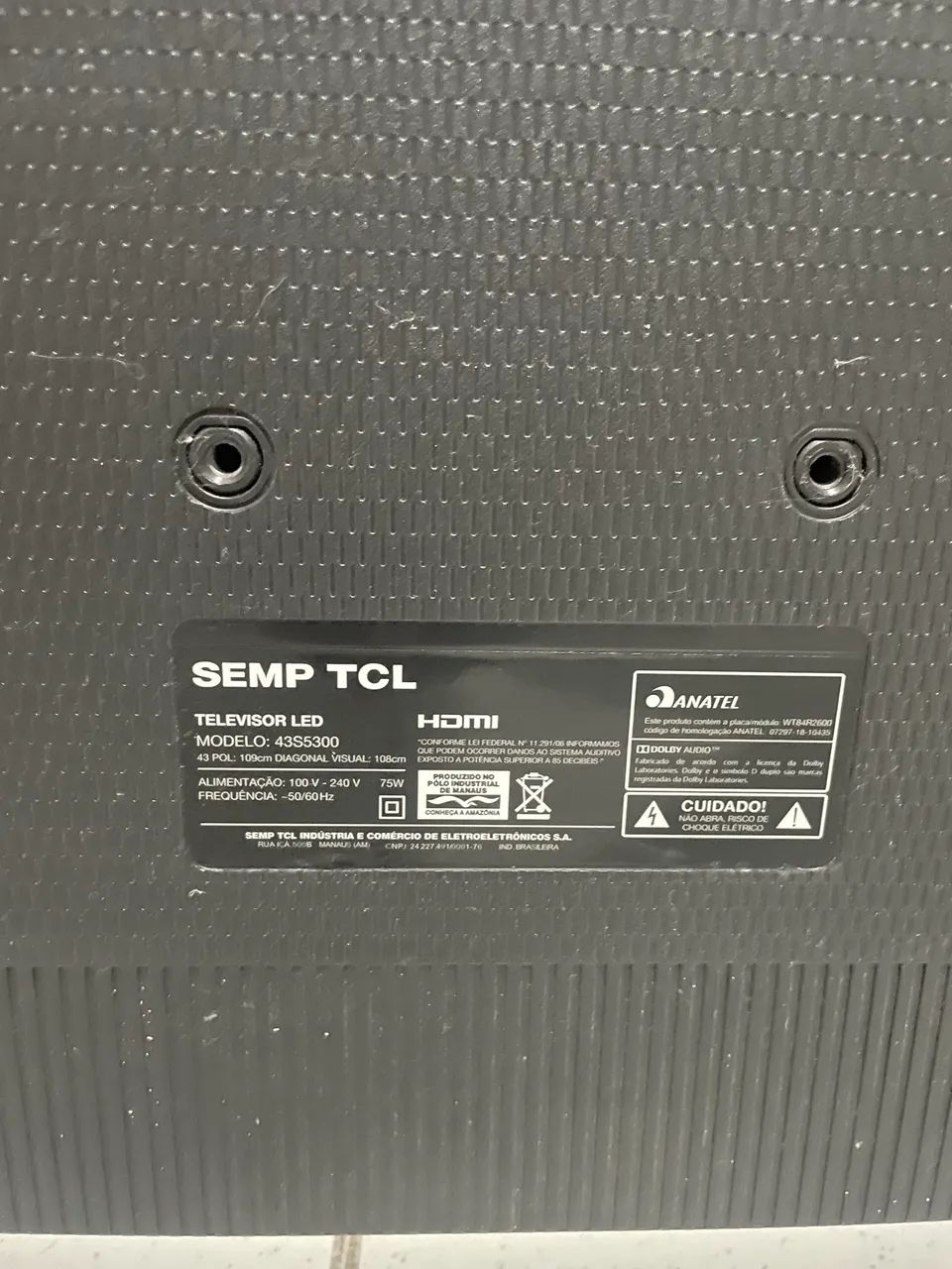 Smart tv Sempe 43 (vendo ou troco) - Foto 3