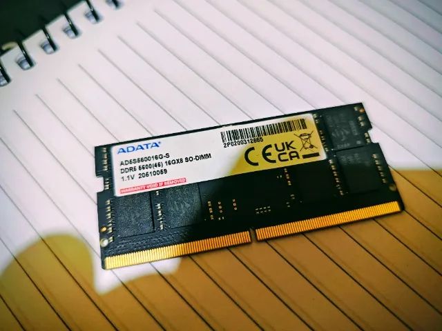[PROMOÇÃO] Memoria RAM - 16GB 1x16 - DDR5 5600 - ADATA - Para Notebook - AD5S560016G-S - Foto 3