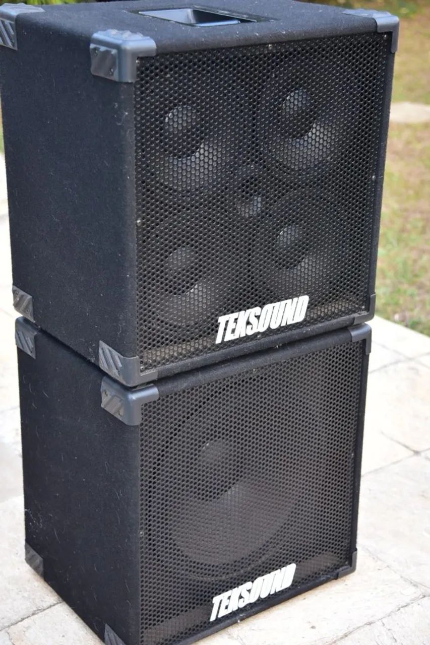 Caixas Teksound compactas para contrabaixo - Foto 4