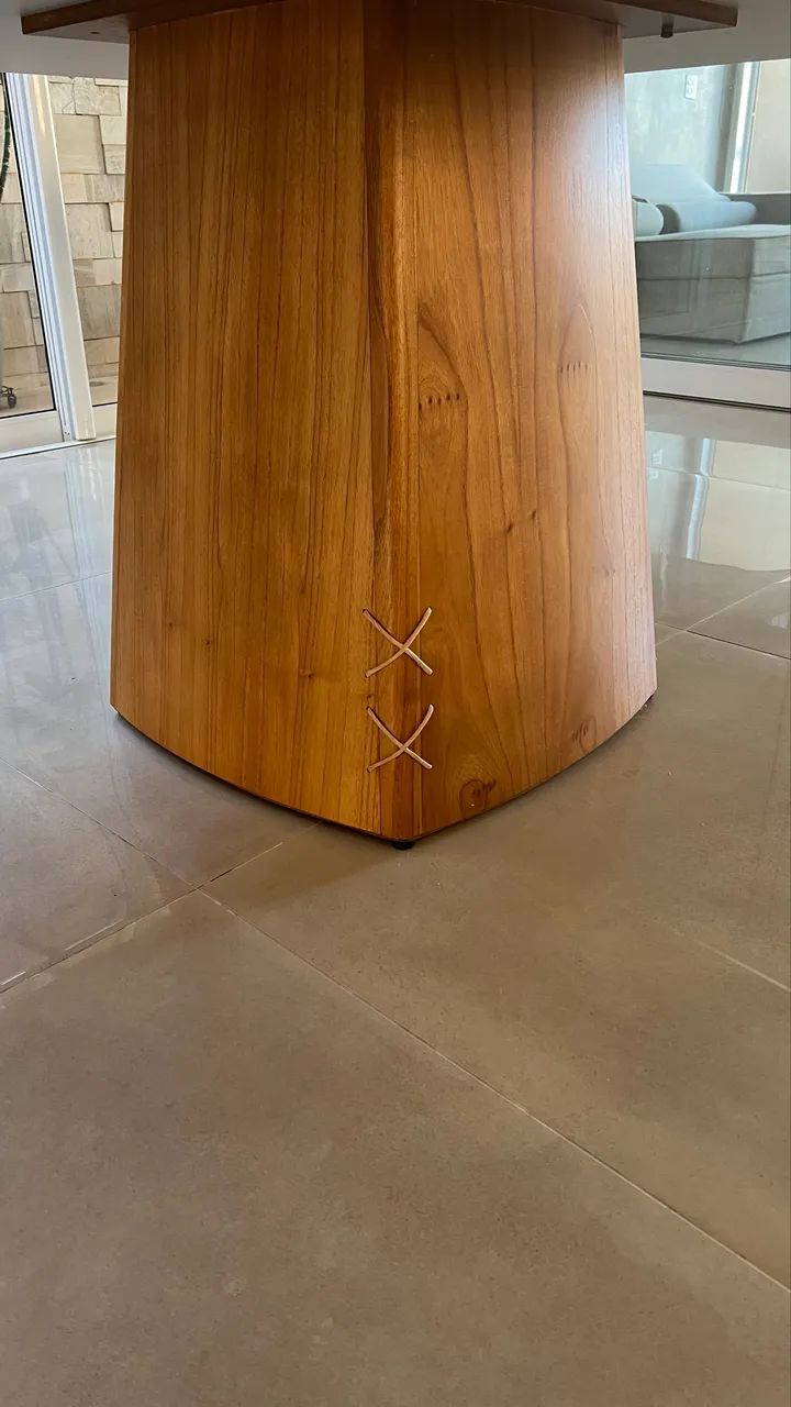 Conjunto de mesa jantar com 8 cadeiras Rafana - Foto 3
