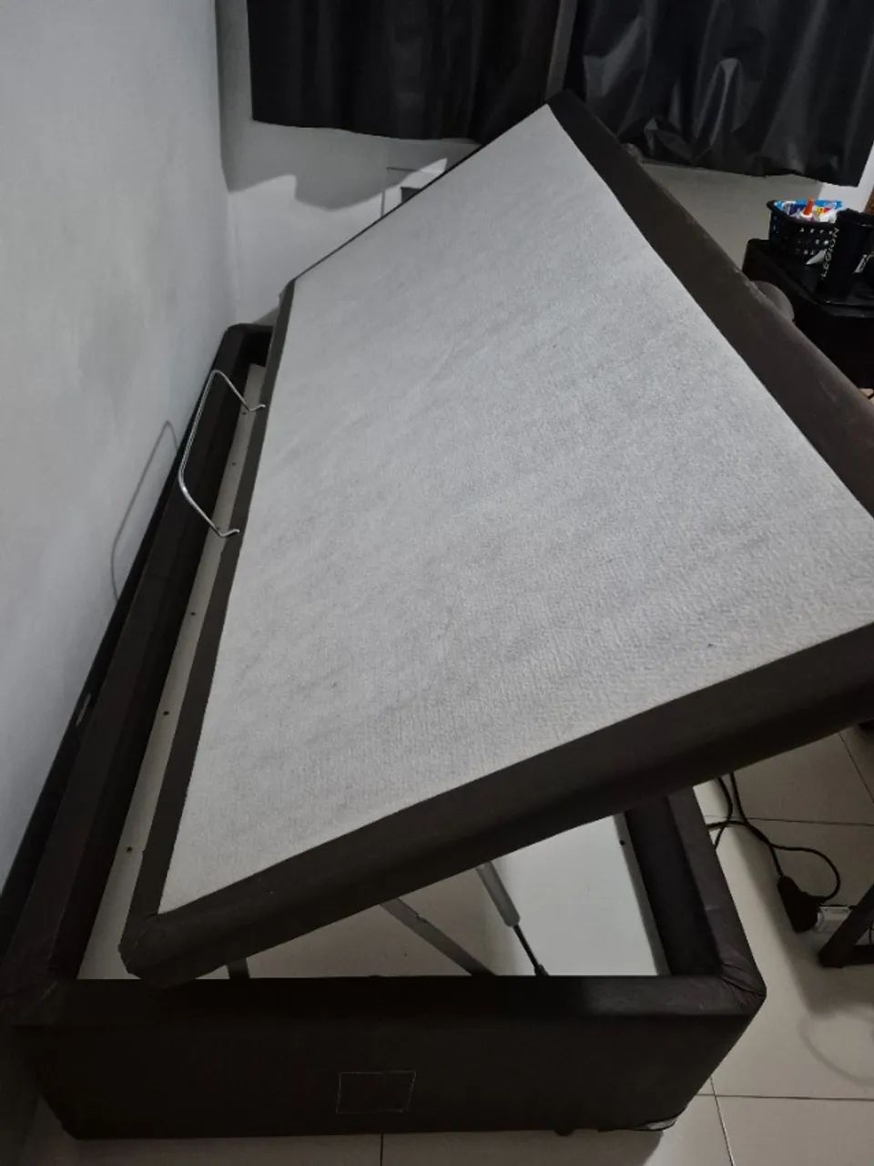 Cama Box Solteiro Baú Bicama