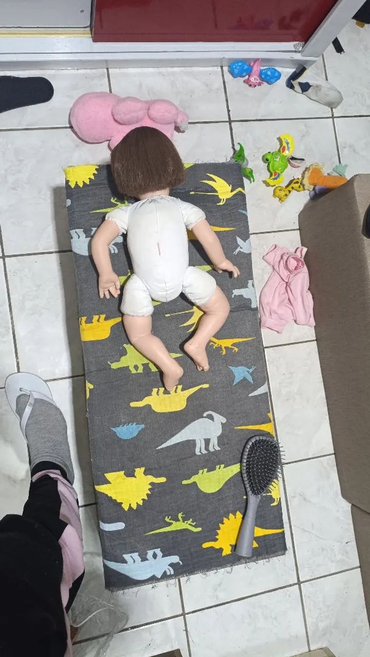 Bebê reborn de tecido - Foto 5