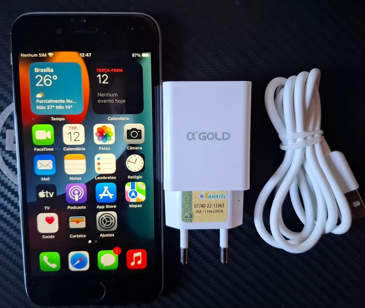 Iphone 6s 32GB bateria ? 100% - Celulares e Smartphones - Nova