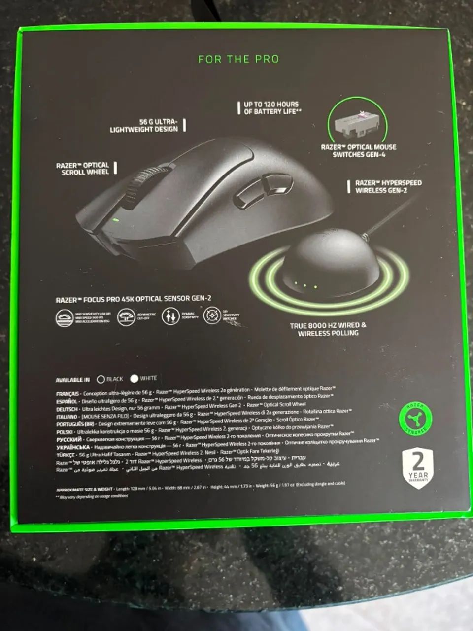RAZER DEATHADDER V4 PRO - Foto 4