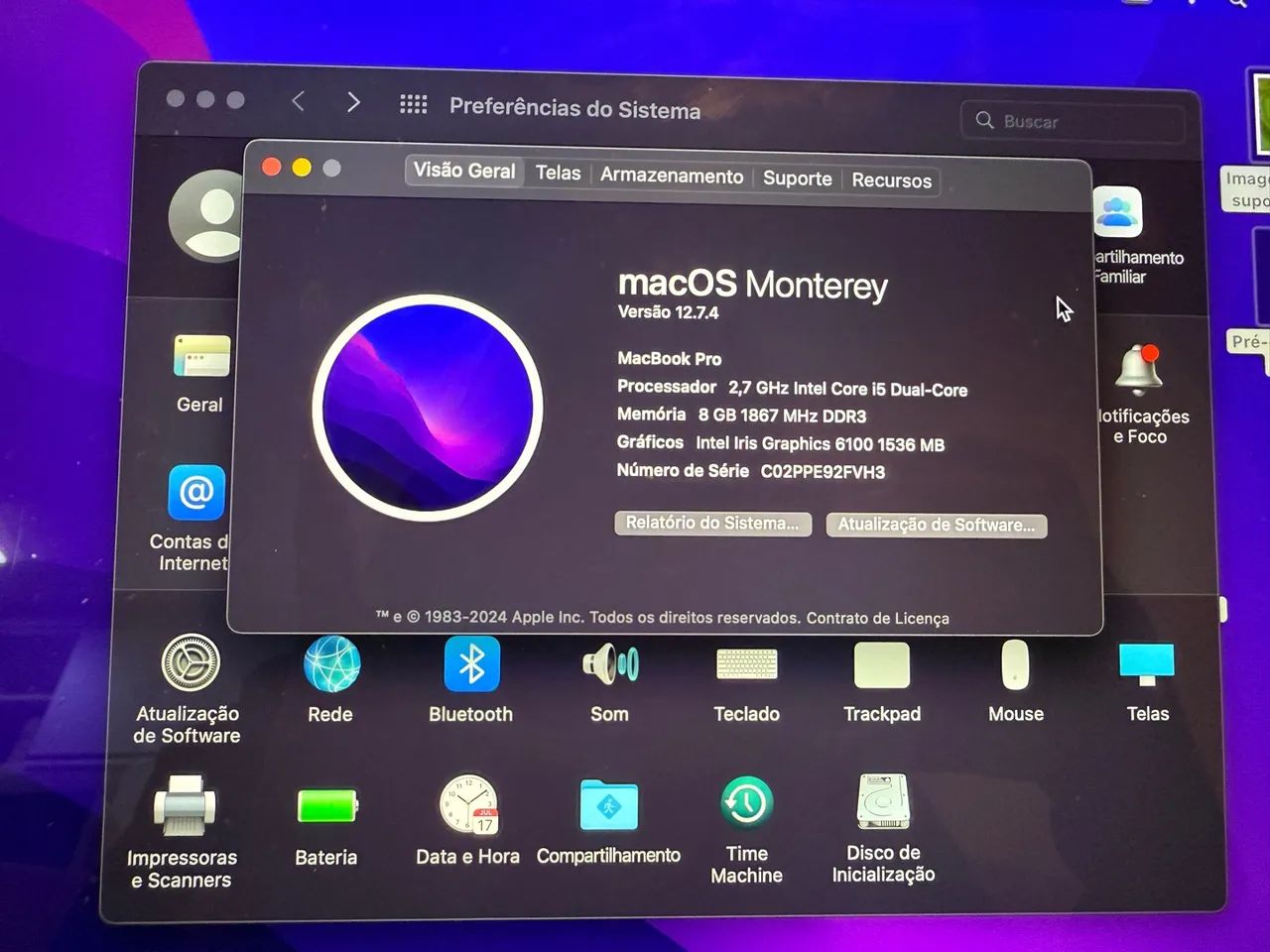 MacBook Pro A1502 com 8GB de RAM - Foto 4