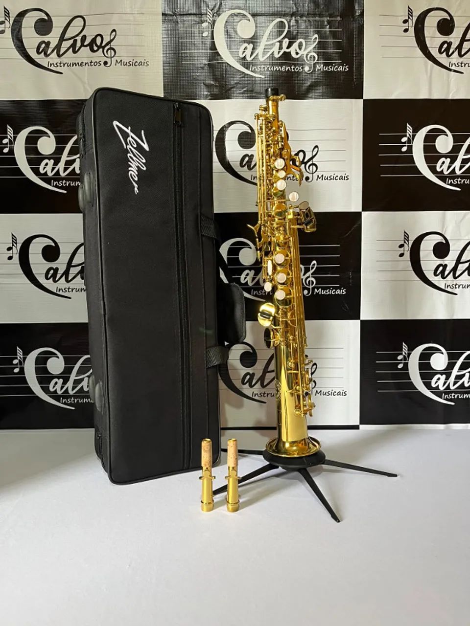 Sax Soprano Zellmer Sib - Instrumentos musicais - Bairro do