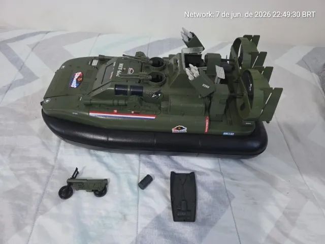 Hovercraft Da Guarda Costeira, Comandos Em Ação Gi Joe 1986