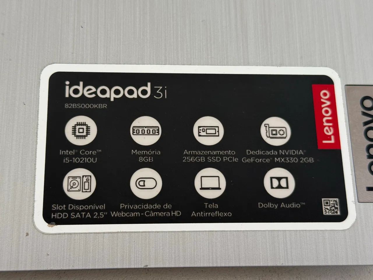NOTEBOOK IDEAPAD 3 / INTEL I5 / NVIDIA - Foto 4