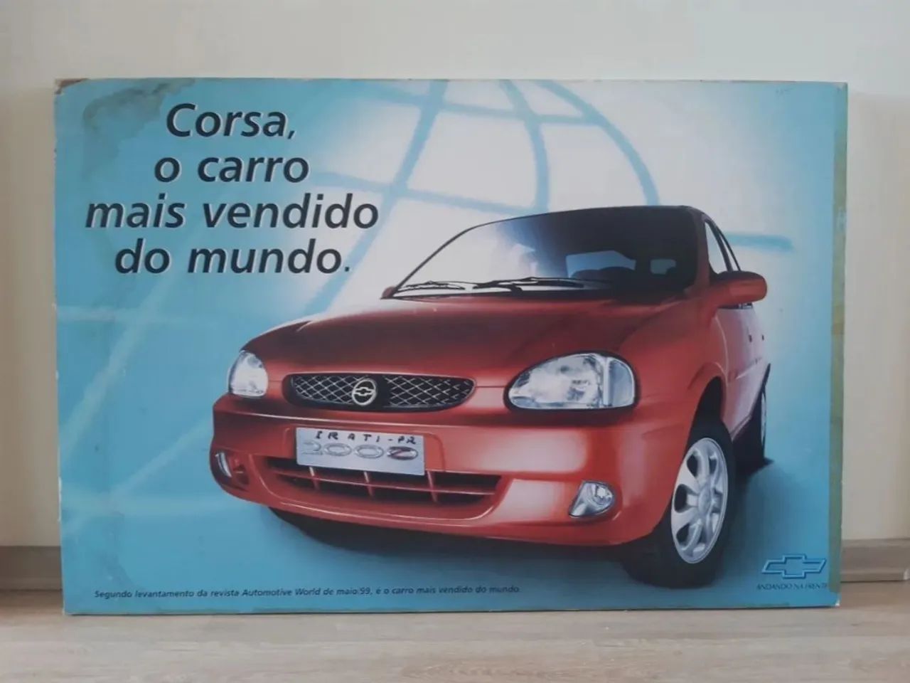 Quadro Original Concessionária Chevrolet