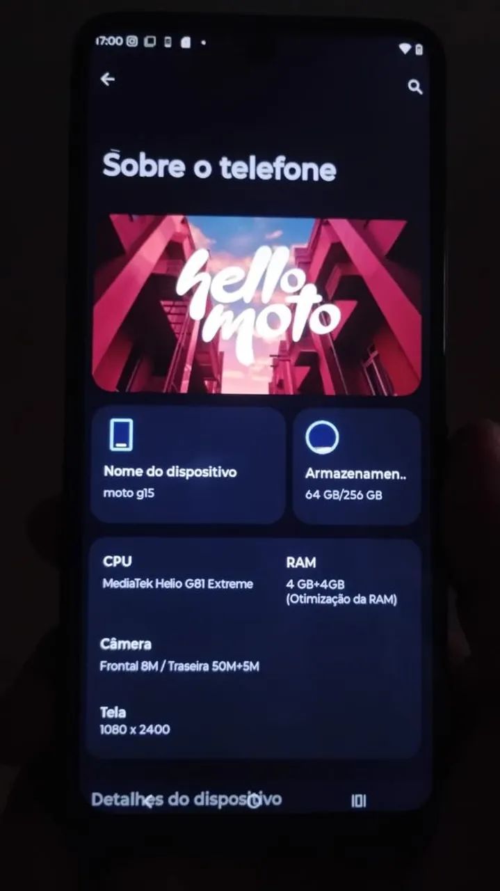 Vende-se Motorola G15.