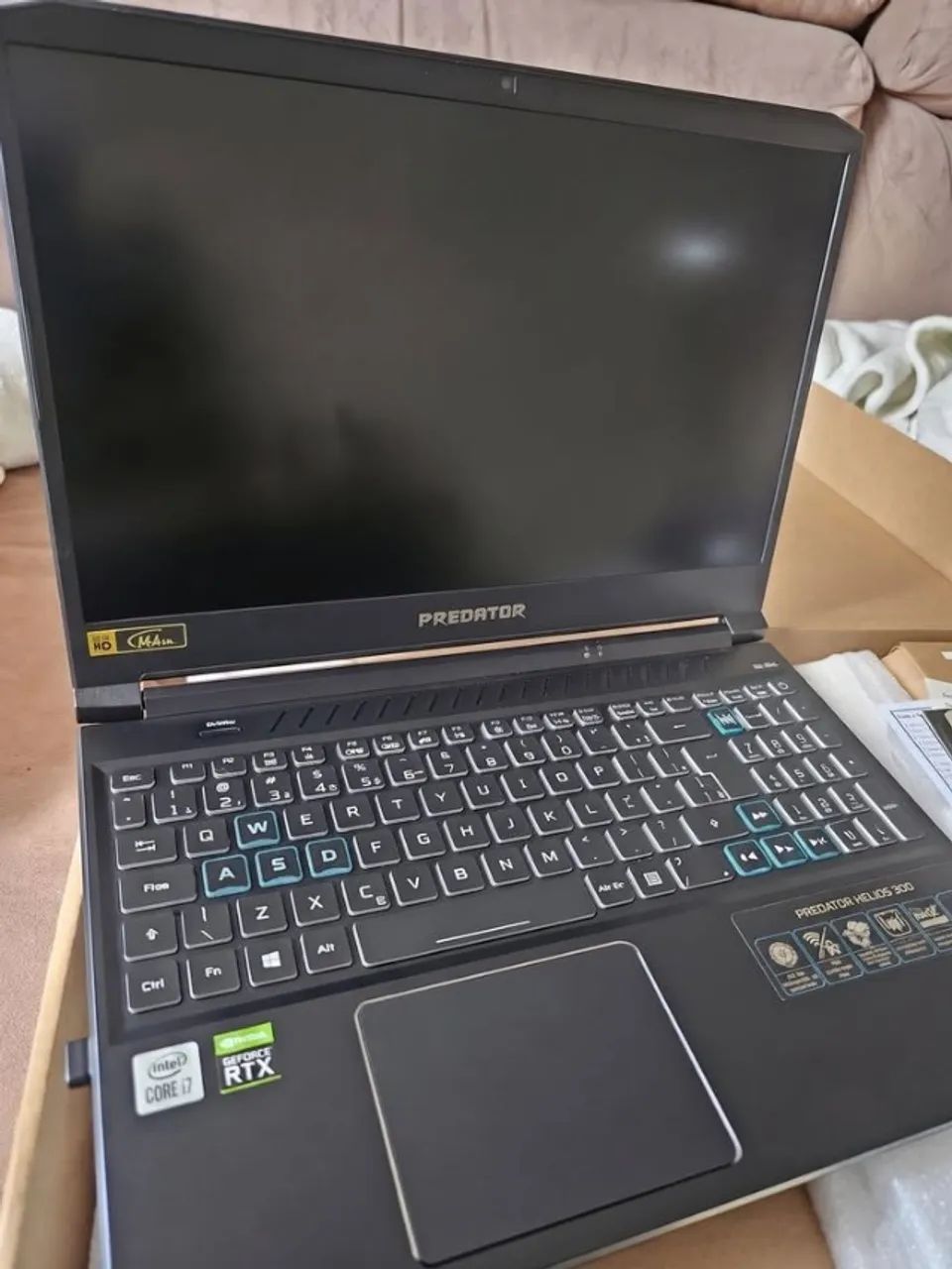 Notebook Acer Predator PH315-53 24GB - RTX2070 HQ MAX