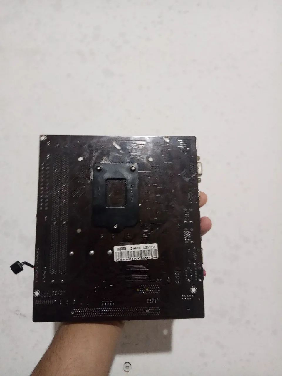 Placa mãe h61+2 pentes de memória  - Foto 2