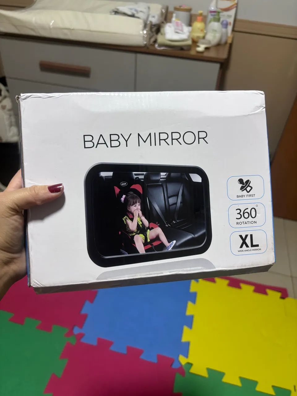 Retrovisor para carro de bebê  - Foto 2